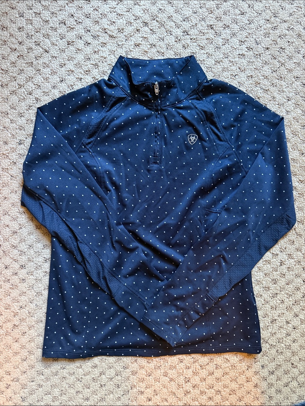 Ariat Girl’s Navy Quarter-Zip